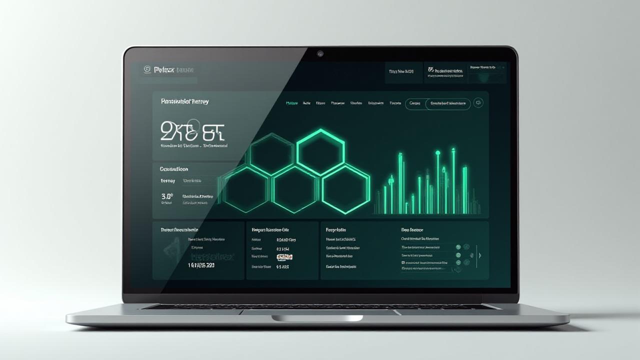 Detailed booking dashboard visualization